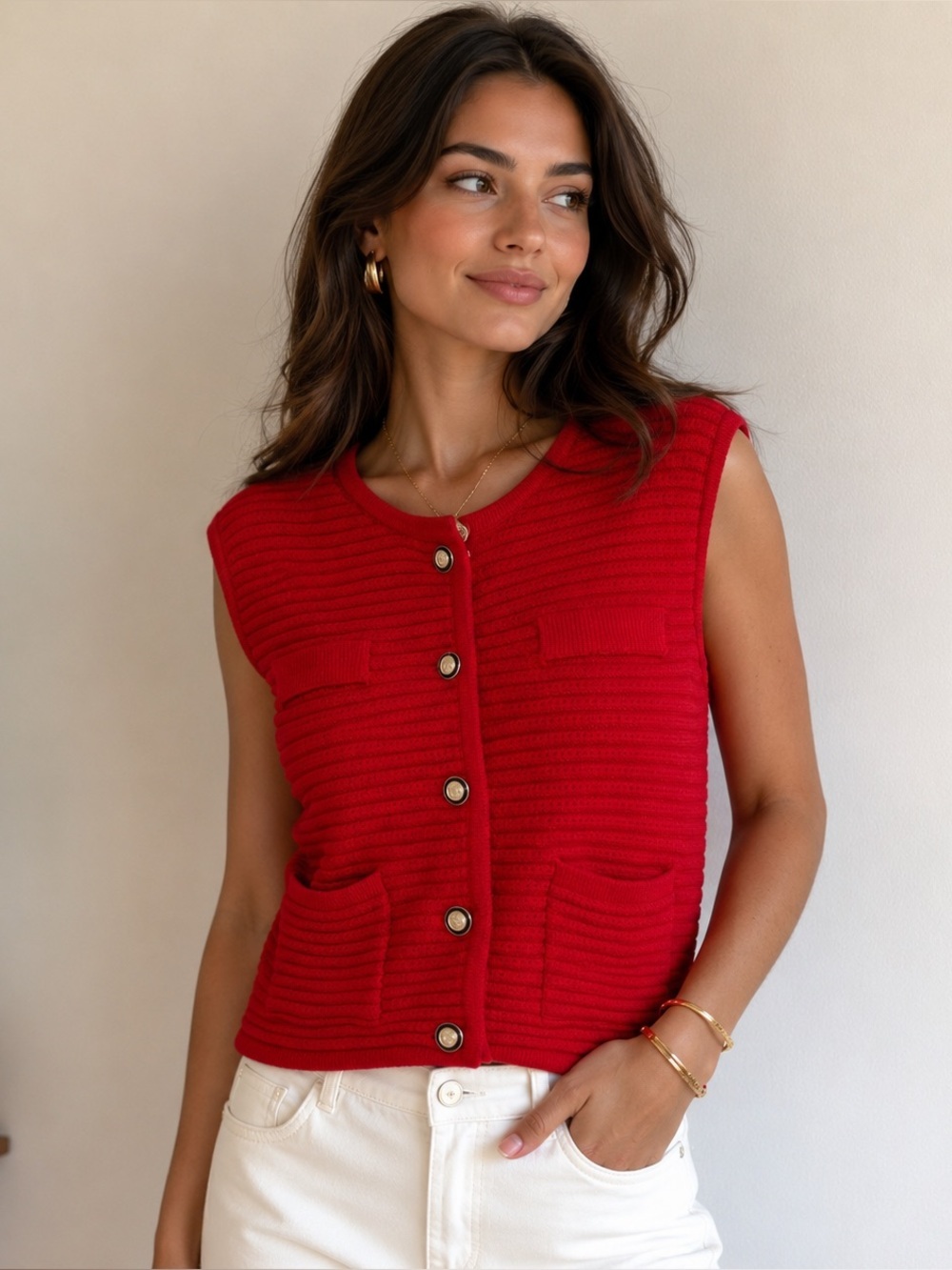 Joie knitted vest XL